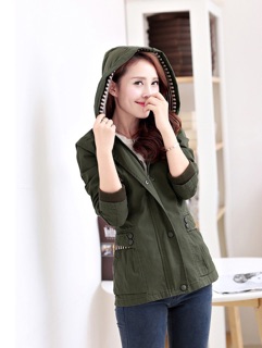 ÁO KHOÁC KAKI 02 LỚP NÓN SỌC (S,M,L)