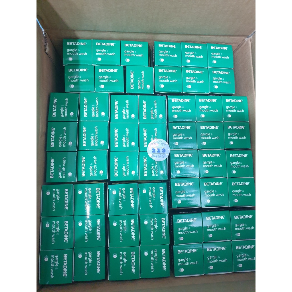 Nước Súc Họng Betadine Gargle and Mouthwash 125ml