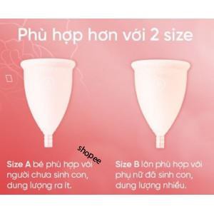 Cốc nguyệt san MTcup+dung dịch +cốc tiệt trùng+túi vải