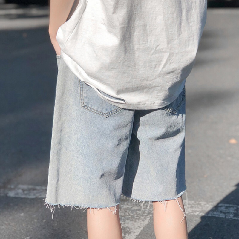 Quần short jean rách AOKANG thời trang cho nam