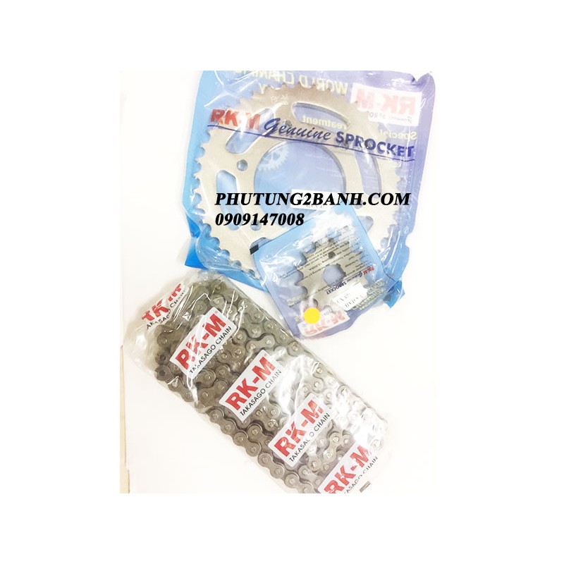 Bộ nhông sên đĩa xe Exciter 150