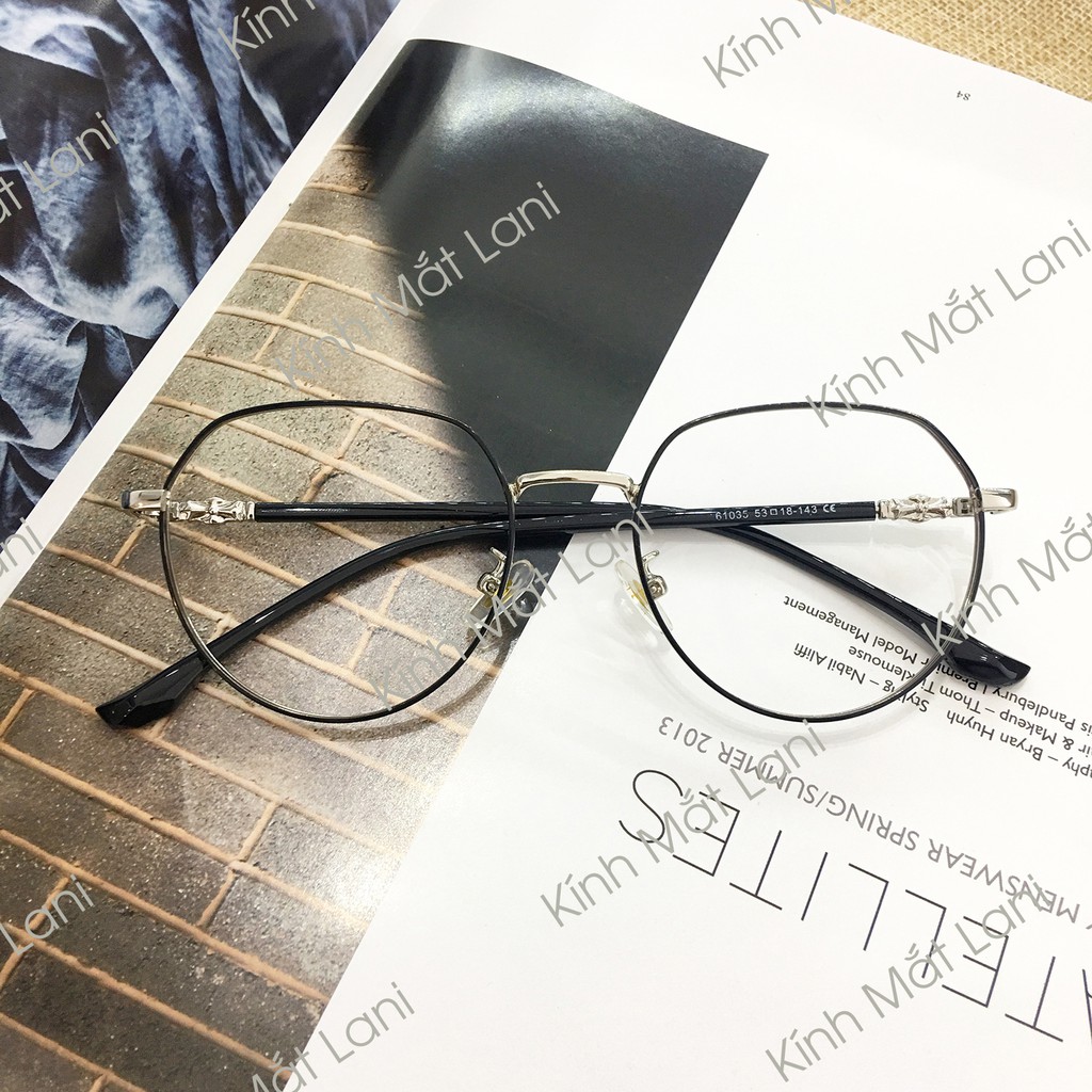 Gọng Kính Cận Kim Loại Đa Giác họa tiết nhiều màu Lani 61035 - Lắp Mắt Cận Theo Yêu Cầu | BigBuy360 - bigbuy360.vn