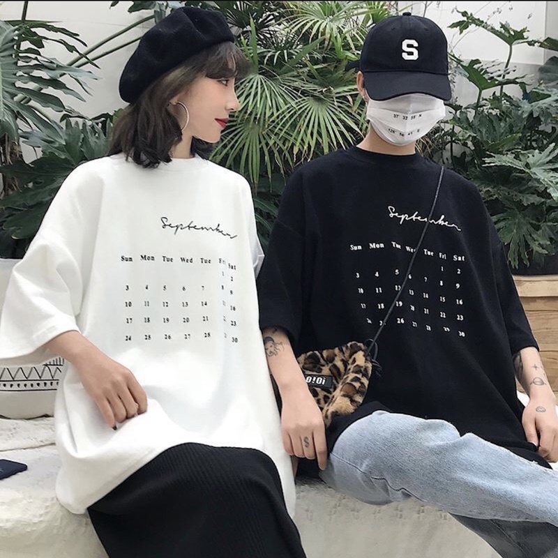 Áo thun SEPTEMBER - Tháng 9 / Áo tay lỡ nam nữ UNISEX | BigBuy360 - bigbuy360.vn