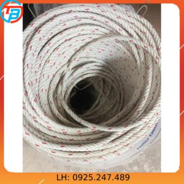 Dây thừng Thái PP chịu lực cao [ Phi 20 mm ] CÁP THÉP Thái Bình VinàN