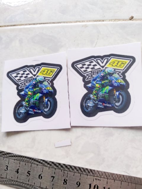 Tem Sticker Decal 46 Motor Dán Xe Giá Rẻ