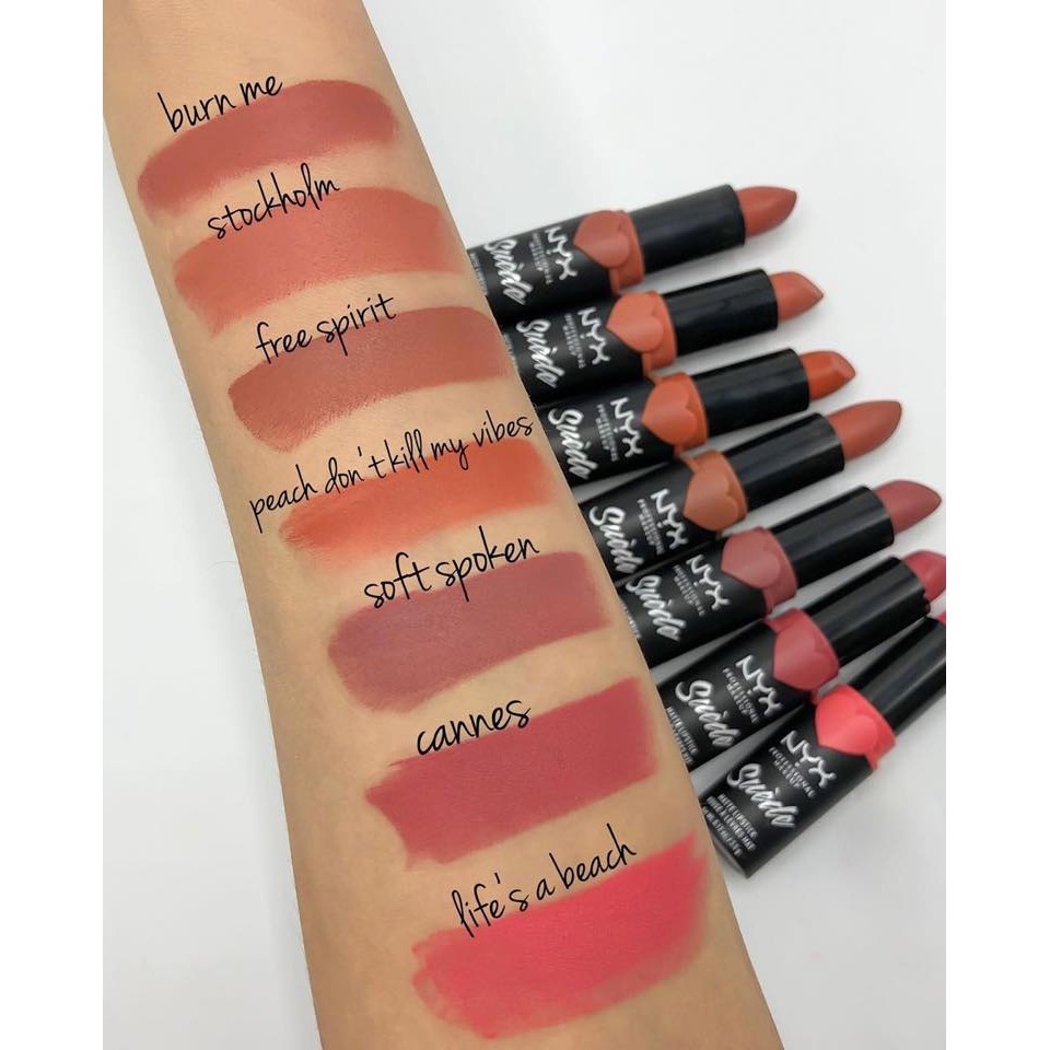 Nyx - Chì Kẻ Môi Nyx Suede Matte Lip Line - Sản Phẩm Trang Điểm Môi |  Thefaceholic.Com