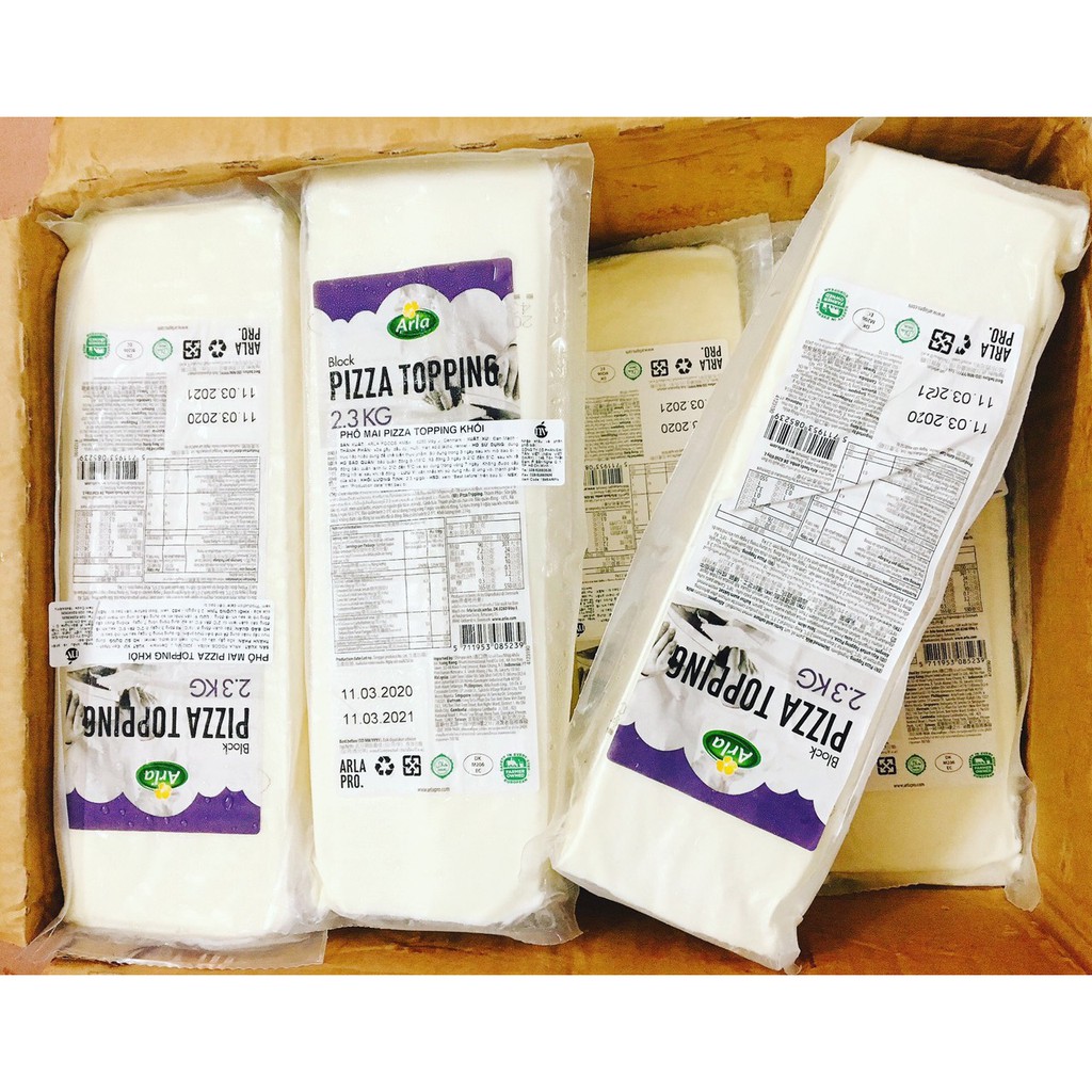 MOZZARELLA KHỐI LỚN 2.3KG