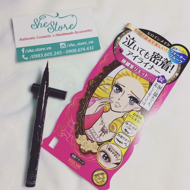 Kẻ mắt nước Kissme Heroin thần thánh của Nhật