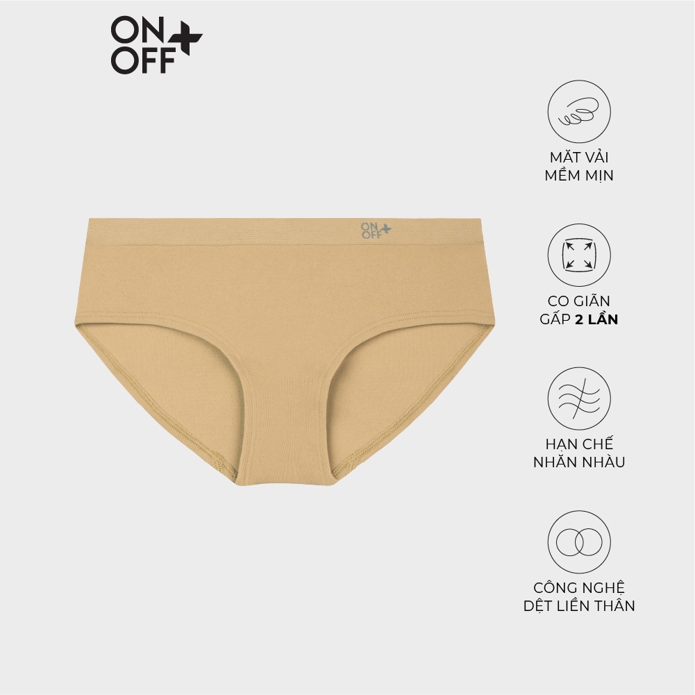 Quần lót nữ ONOFF công nghệ Seamless – dệt liền khối, co giãn đa chiều - H16BU20073