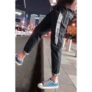 Jeans đen dạo phố #K07