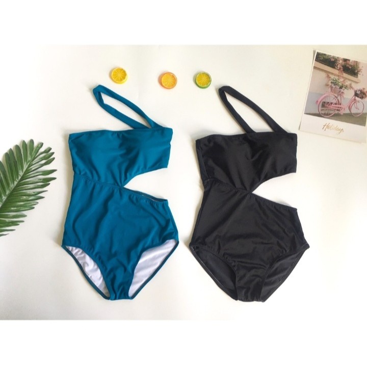 Bikini đi điển đồ bơi 1 mảnh liền thân chữ Z chéo cổ sành điệu LT-046