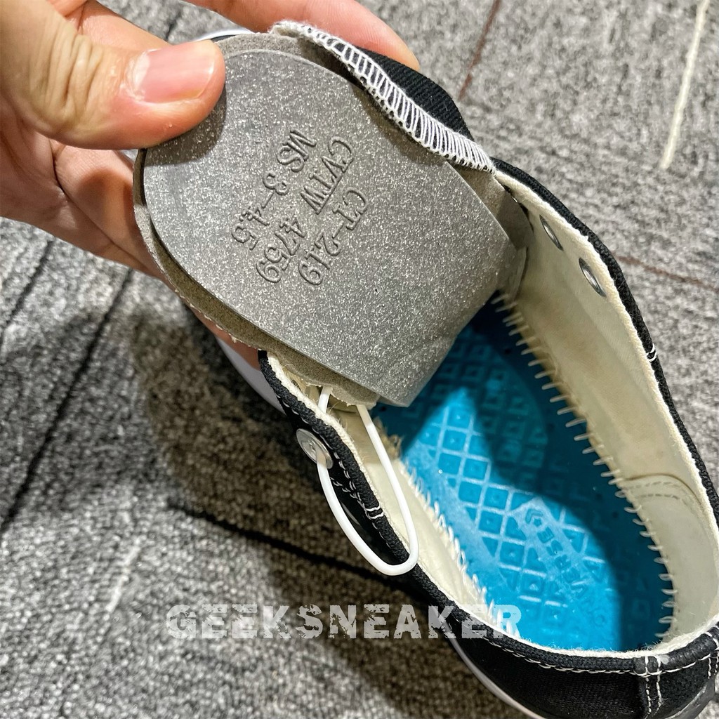 [Geek[ Giày CVS JW ANDERSON Black WHITE - LOW - Cổ Thấp | BigBuy360 - bigbuy360.vn