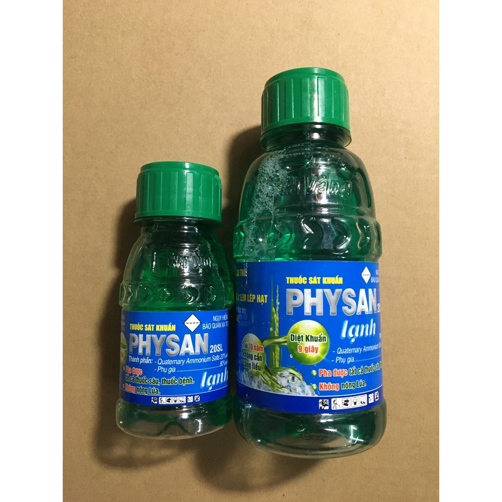 Dung dịch sát khuẩn trừ nấm bệnh cây trồng Physan 20 SL