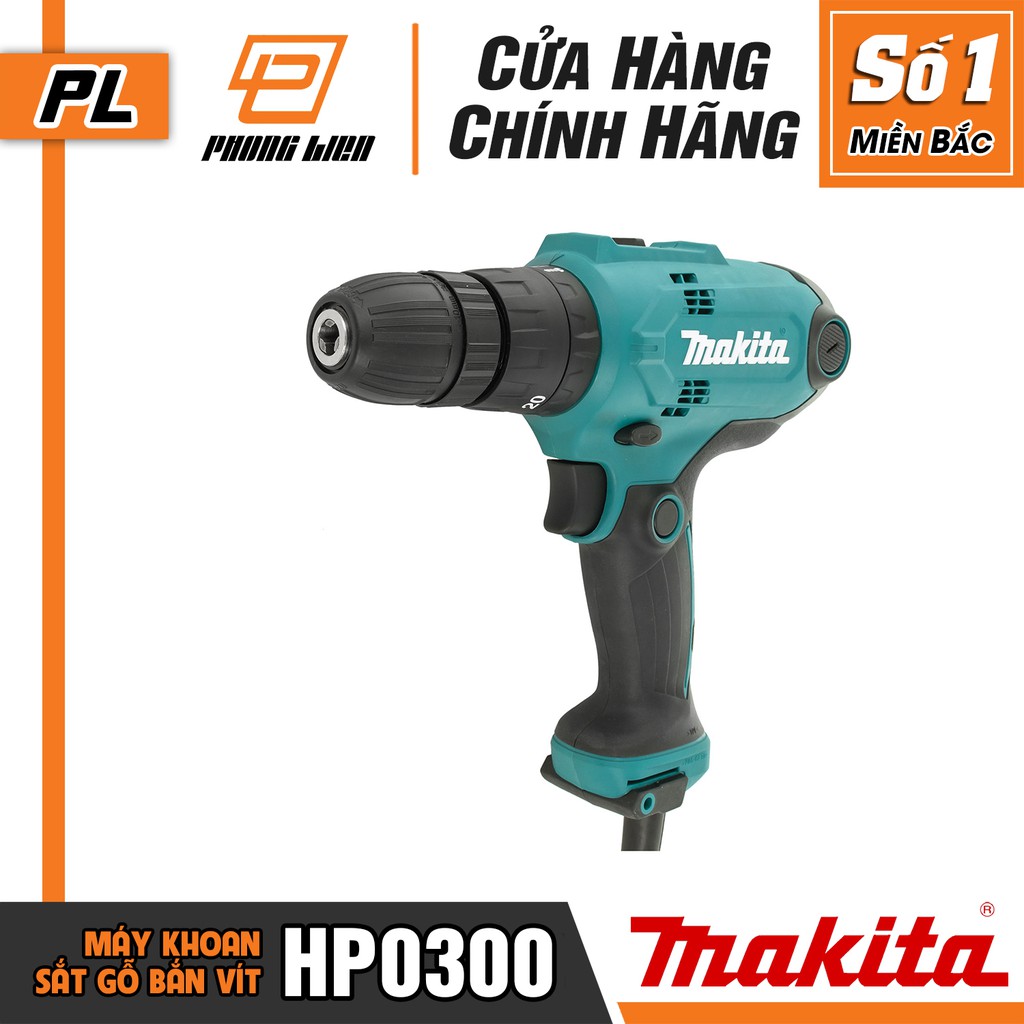Máy Khoan Động Lực Vặn Vít Makita HP0300  - Hàng Chính Hãng