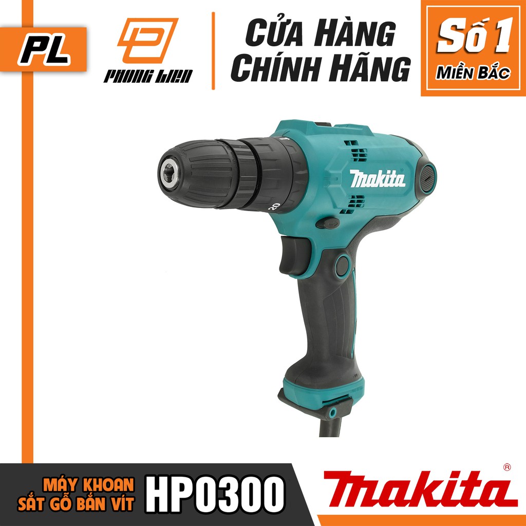 Máy Khoan Động Lực Vặn Vít Makita HP0300 (10MM-320W) - Hàng Chính Hãng