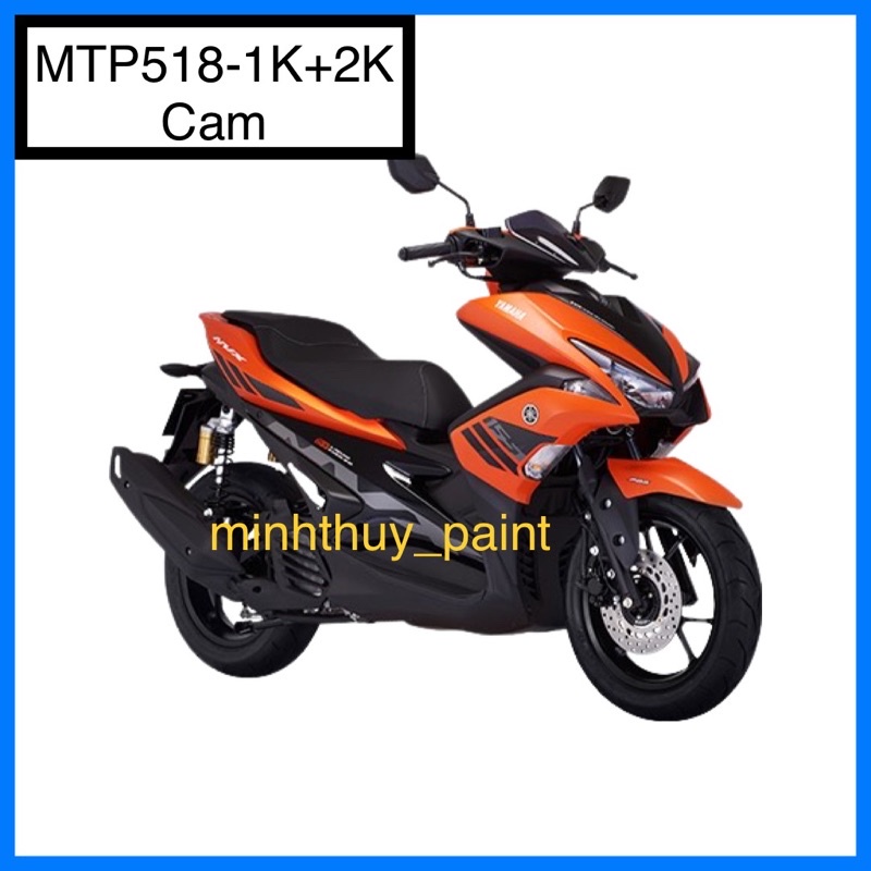 Sơn xe máy Yamaha NVX màu Cam MTP518-1K và MCP518-2K Ultra Motorcycle Colors