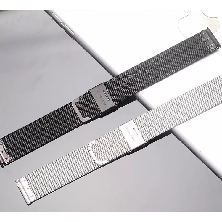 Dây đeo đồng hồ GT1 / GT2 / GT3 bằng thép lưới không gỉ 20mm / 22mm