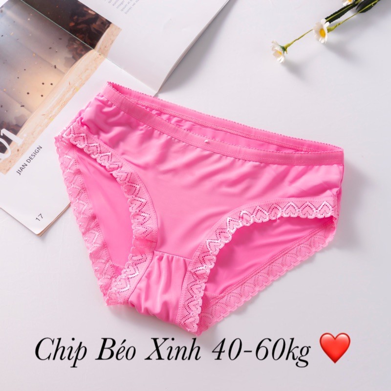 Quần Lót Ren 40-58kg Cao Cấp Kiểu Dáng Đẹp Vải thun Lạnh Mặc Cực Thích | BigBuy360 - bigbuy360.vn