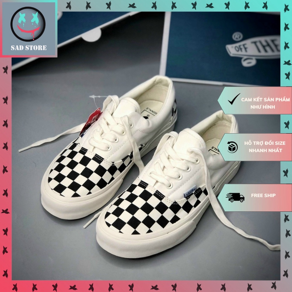 Giày Vans Caro Buộc Dây, Giày Vans Buộc Dây Hàng Cao Cấp Full Box + Bill | BigBuy360 - bigbuy360.vn