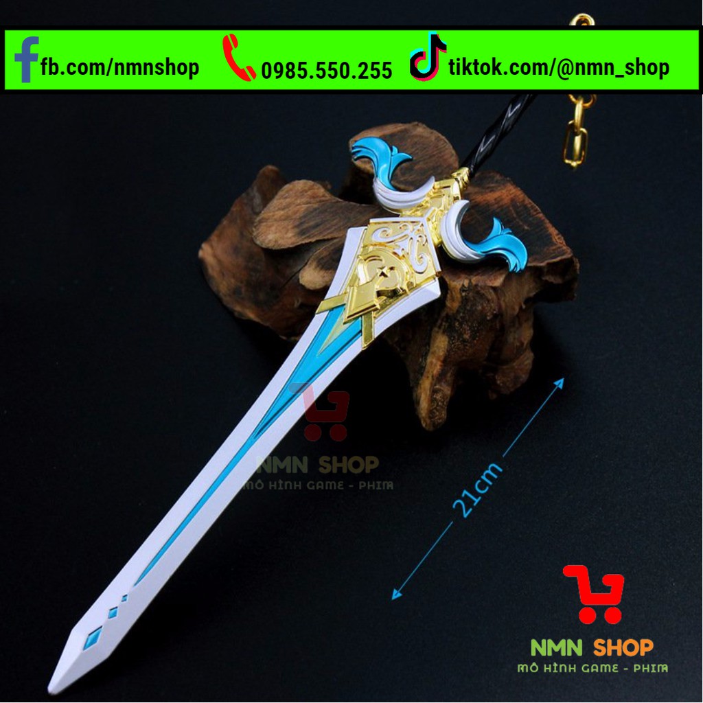 Mô hình game Genshin Impact - Sacrificial Greatsword 21cm