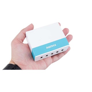(BH 12 Tháng) Củ Sạc 5 Cổng USB REMAX