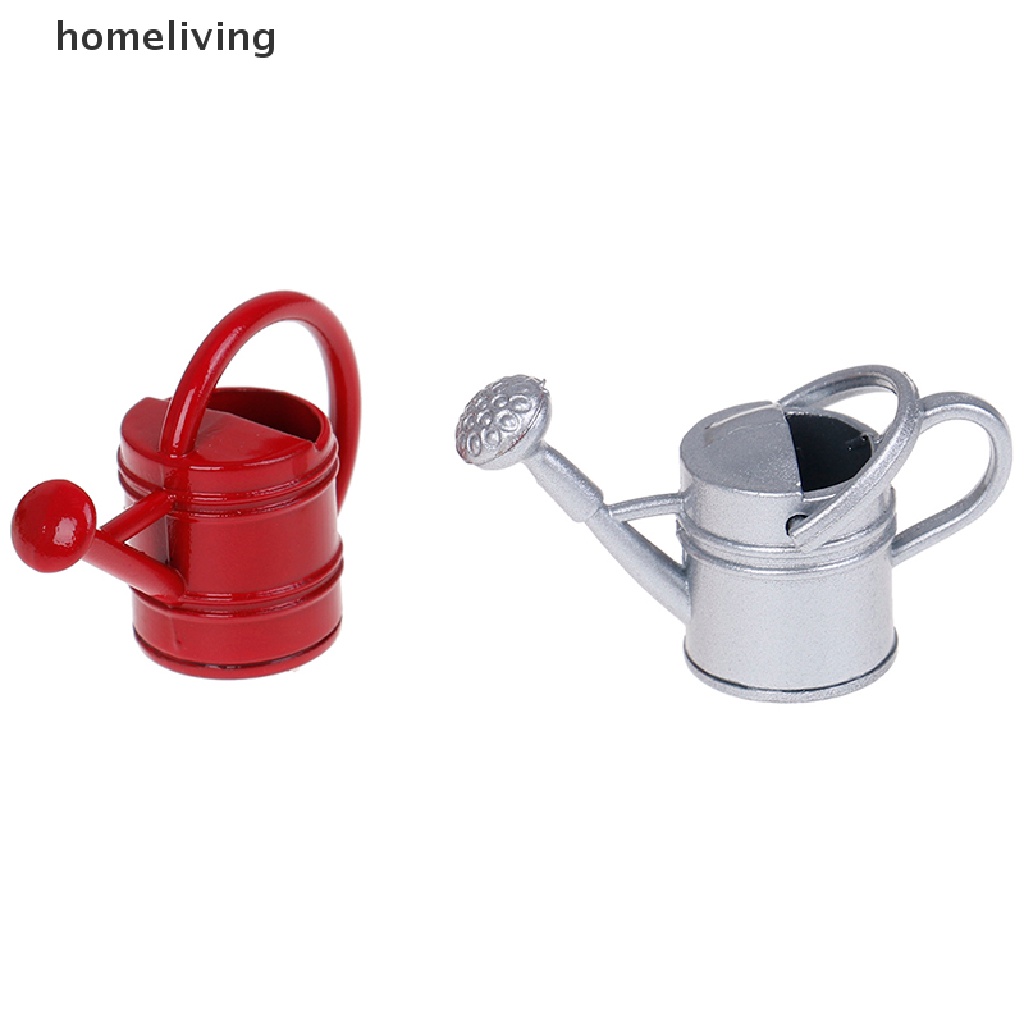 1 Bình Tưới Nước Kim Loại Mini Tỉ Lệ 1: 12 Trang Trí Nhà Búp Bê