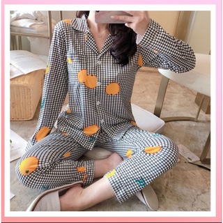 Pizama vải thun dày dặn