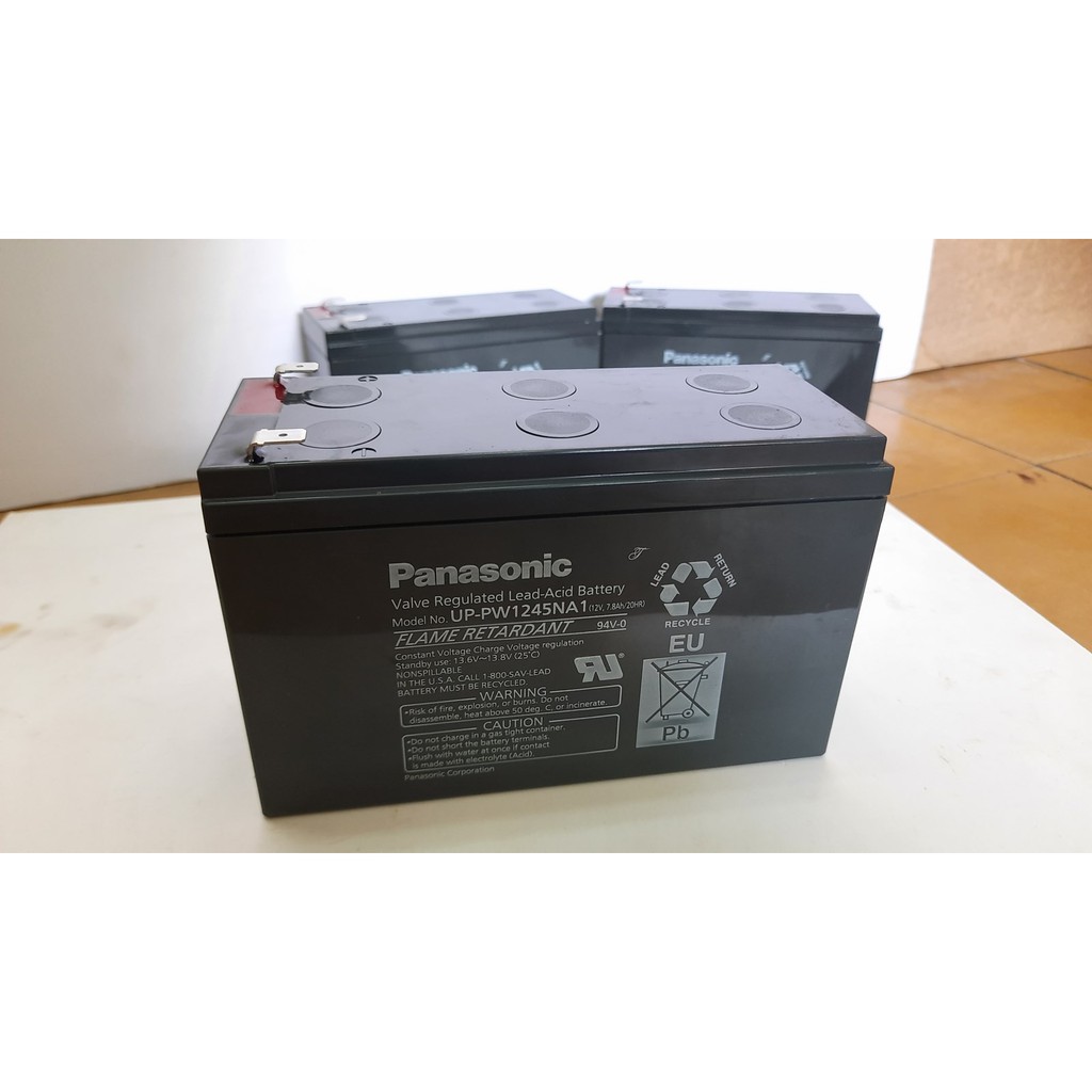 Bình điện Panasonic _ắc quy 12V_7.2Ah