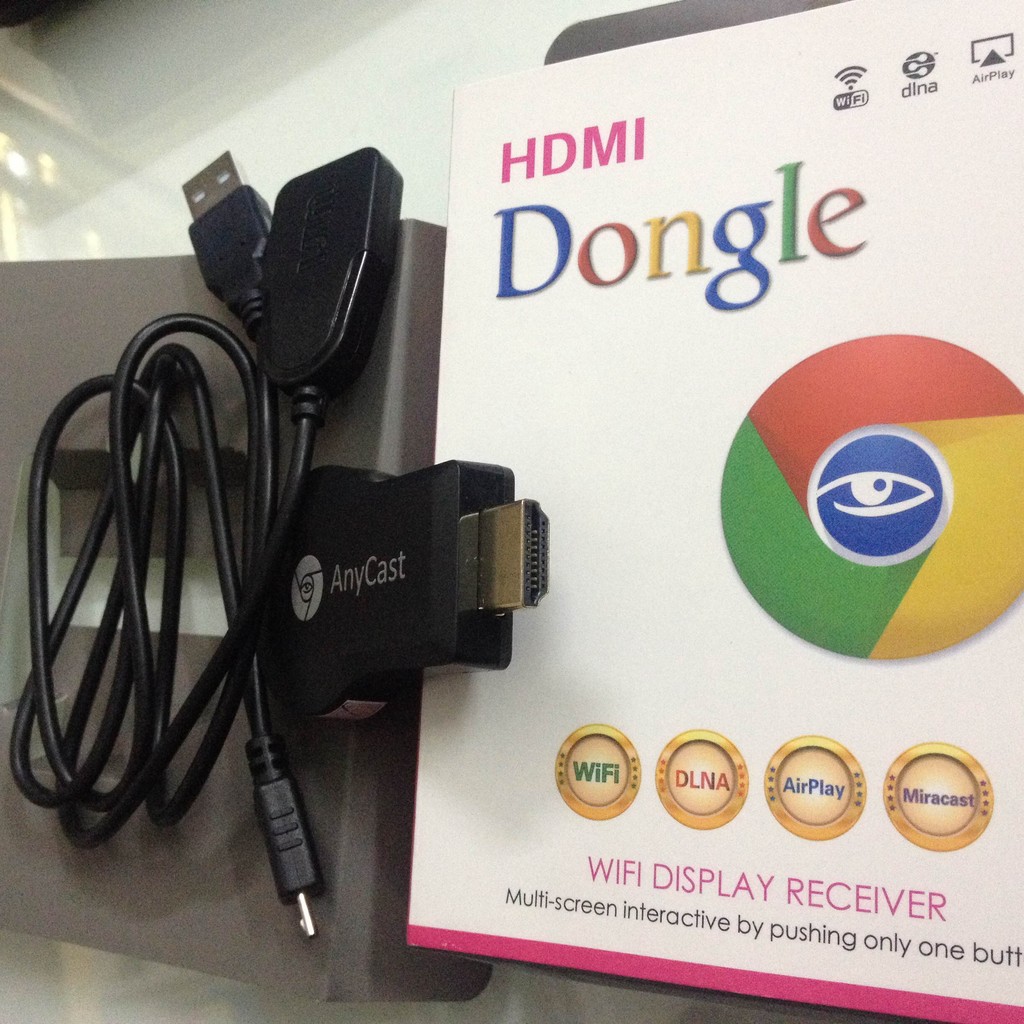 Bộ truyền tín hiệu HDMI không dây Anycast