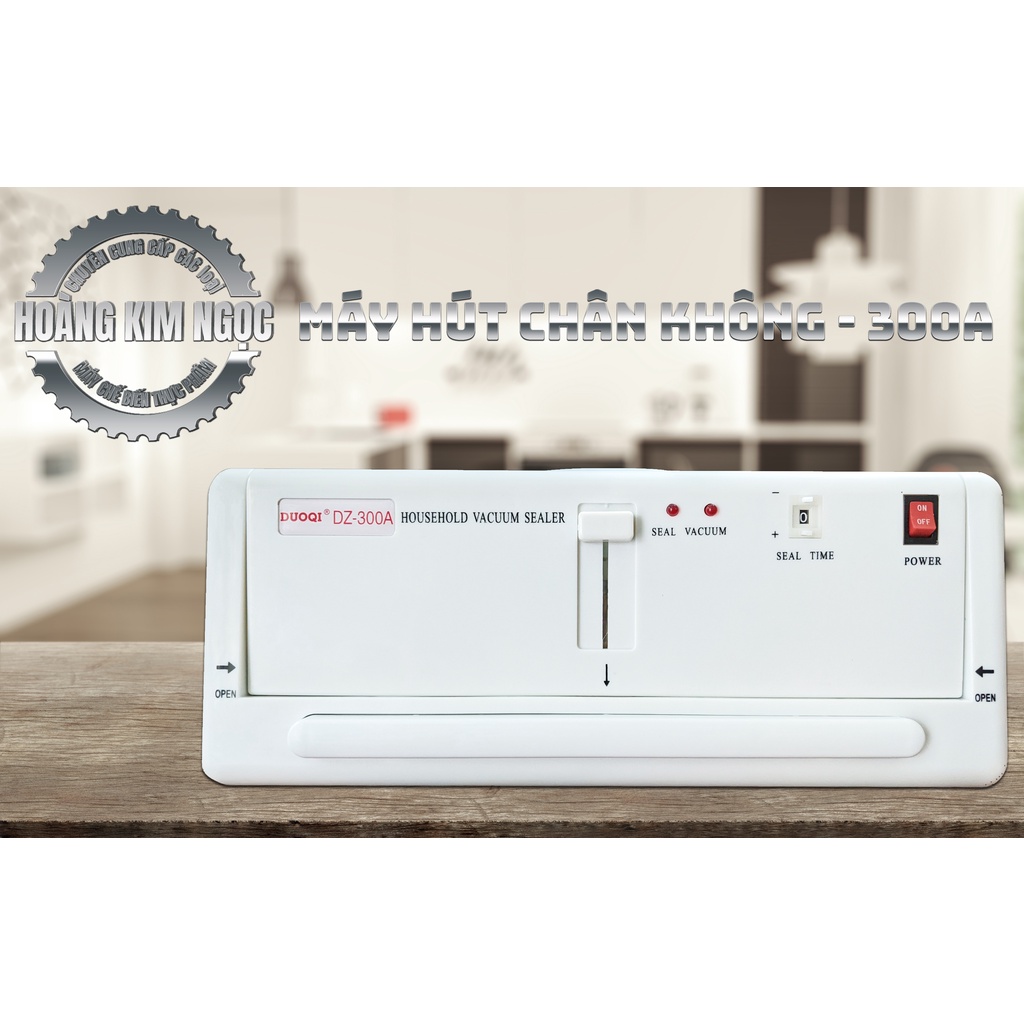 Máy Hút Chân Không Thực Phẩm DZ-300A DUOQI & Hoàng Kim Ngọc - Phiên Bản Quốc Tế
