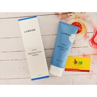 Sửa rửa mặt tạo bọt sạch sâu Laneige Multi Deep Clean Cleanser