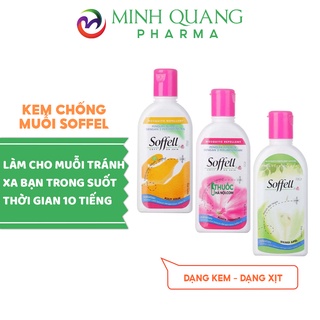 Kem bôi chống muỗi  SOFFELL bảo vệ gia đình khỏi muỗi đốt dạng kem 60ml
