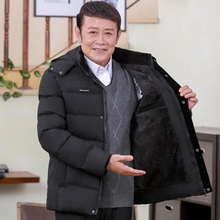 Áo phao trung tuổi