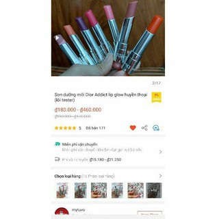 Son dưỡng môi Đì.0r Lip Glow