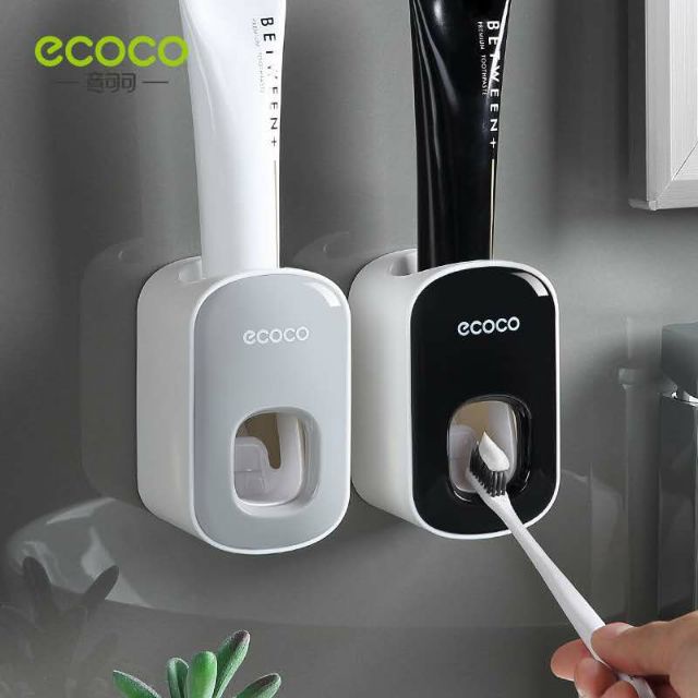 Bộ Nhả Kem Đánh Răng Tự Động Ecoco Cao Cấp