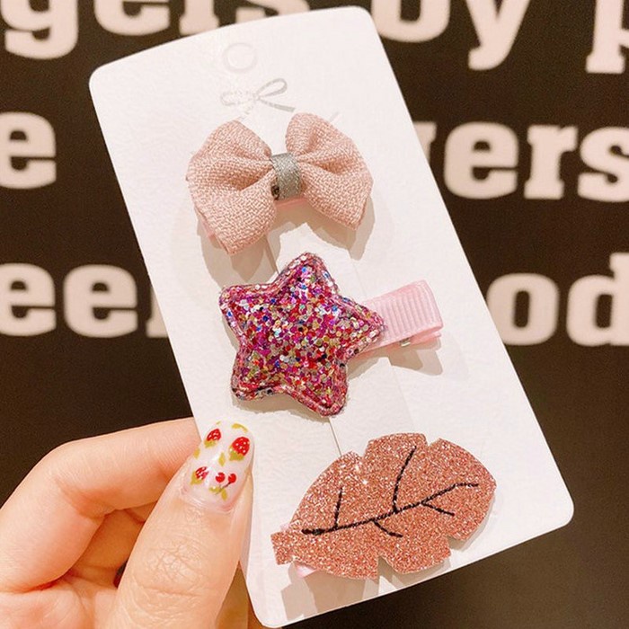 Set Kẹp Tóc Hàn Quốc Cute Sang Chảnh cho bé gái