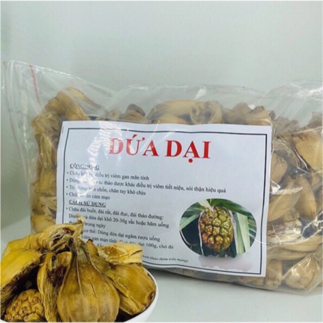 Quả dứa dại -dứa rừng khô trị sỏi