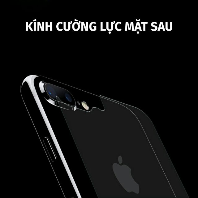 Kính cường lực mặt sau iphone 7 plus/8 plus