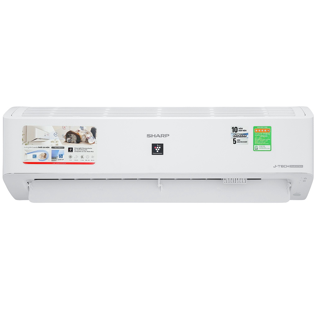 Máy lạnh Sharp Inverter 1.5 HP AH-XP13YMW Mới 2021 (GIÁ 10.390.000) - GIAO HÀNG MIỄN PHÍ  TP.HCM