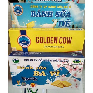 Combo 3 hôp bánh sữa (01 hộp BS Dê + 01 hộp BS Bò + 01 Hộp BS Non)