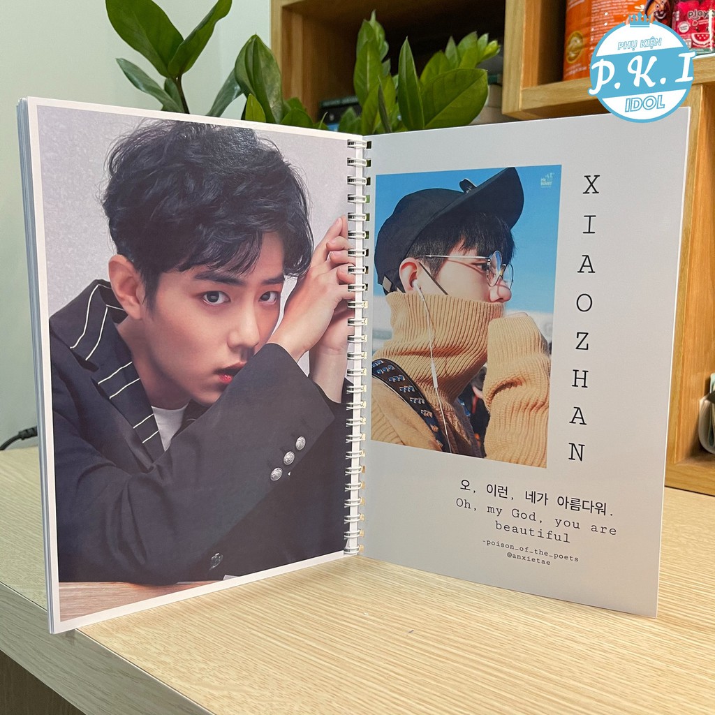 Bộ Photobook Album ảnh Tiêu Chiến 2021 - QUÀ TẶNG C-POP