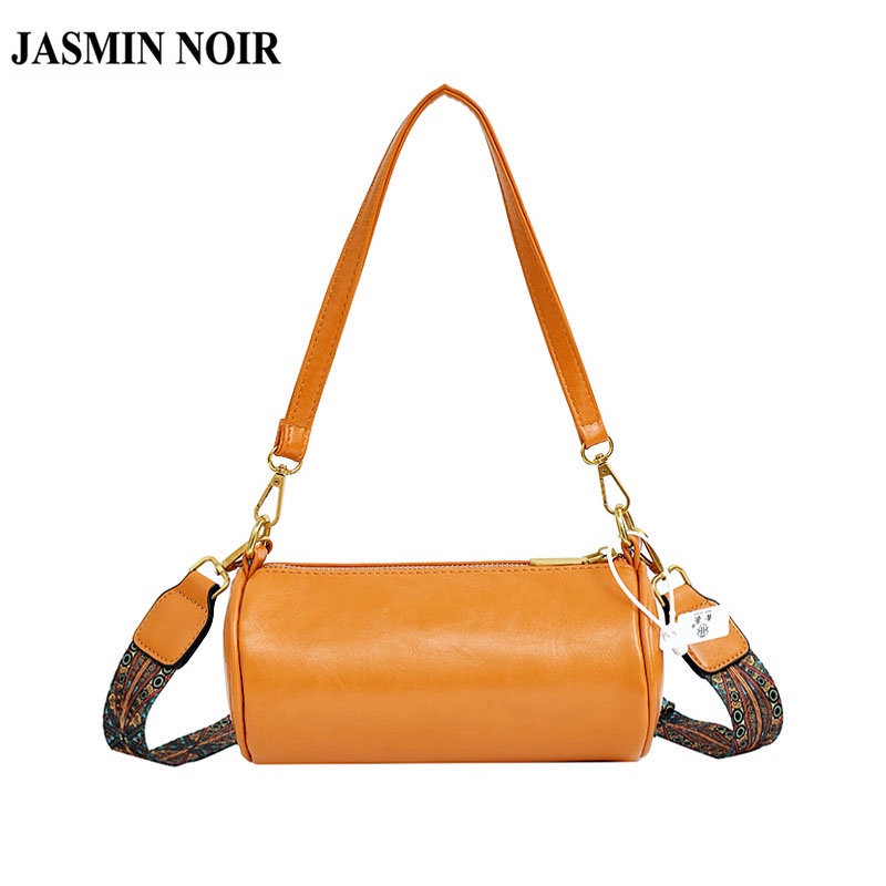 Túi Đeo JASMIN NOIR Chéo Da PU Hình Gối Đơn Giản Thời Trang Cho Nữ