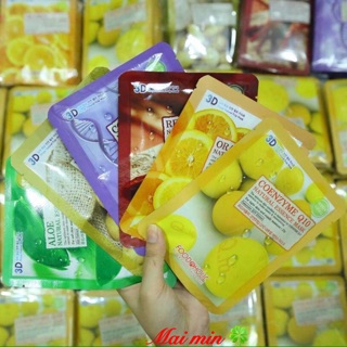 Combo 10 MẶT NẠ 3D #FOODAHOLIC NATURAL ESSENCE MASK - HÀN QUỐC