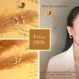 Bông Tai Dáng Chữ C Retro Sang Trọng Cho Nữ - siêu xinh