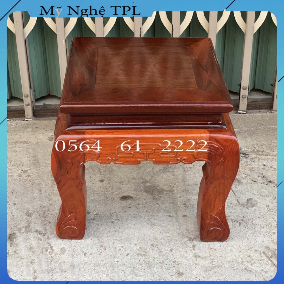 Đôn Đế Chiện Vuông Kê Và Ngồi Cực Đẹp Mặt 35 Cao 35cm