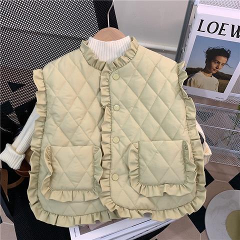 Áo Khoác Phao Sát Nách Chất Liệu Cotton Thời Trang Thu Đông 2022 Cho Bé HPF9