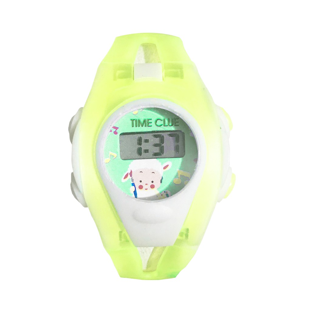 (Màu ngẫu nhiên) Đồng hồ điện tử trẻ em dây nhựa dẻo N4 | BigBuy360 - bigbuy360.vn
