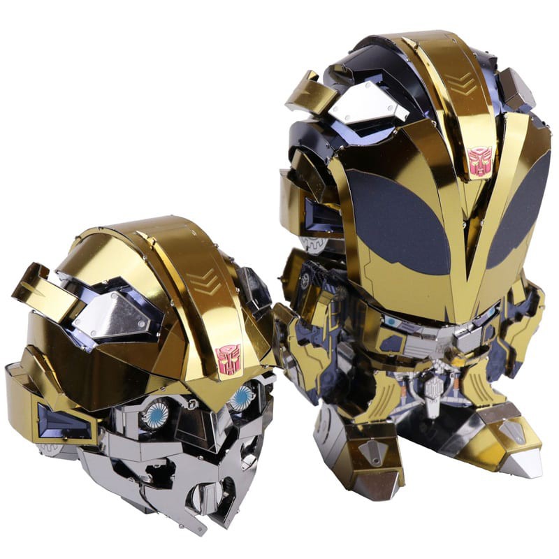 Mô Hình Kim Loại Lắp Ráp 3D MU Transformers Bumblebee [chưa ráp]