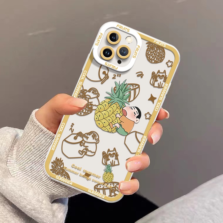 Ốp Điện Thoại Silicon TPU Mềm Trong Suốt In Họa Tiết Dễ Thương Chống Sốc Cho IPhone 14 13 12 Pro 11 8 7 6S Plus XS XR X