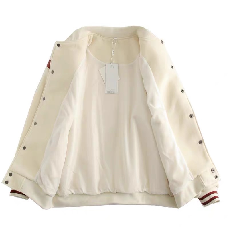 Áo khoác nỉ BC màu be